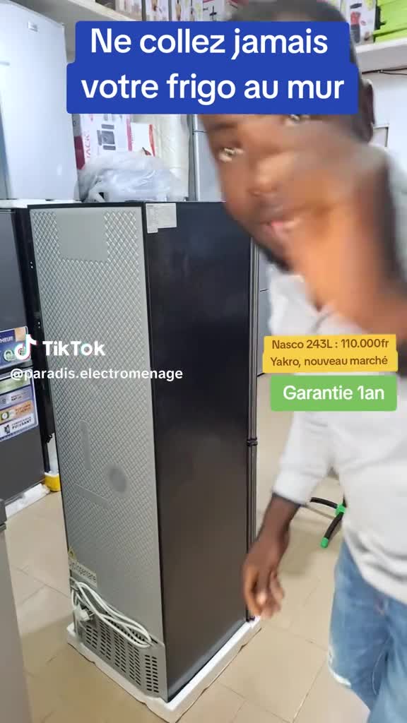 Ne collez pas vos frigos au mur thumbnail