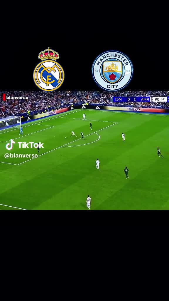 Real Madrid vs Manchester City Champions League thumbnail